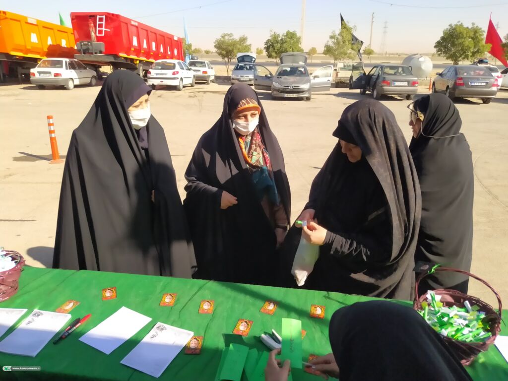 حضور فعال و خدمات رسانی فرهنگی مربیان کانون در موکب علیبن موسیالرضا علیهالسلام