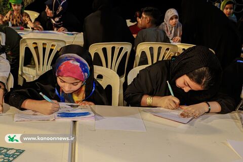 حضور کتابخانه های کانون خوزستان در موکب امام سجاد(ع) شهرستان حمیدیه