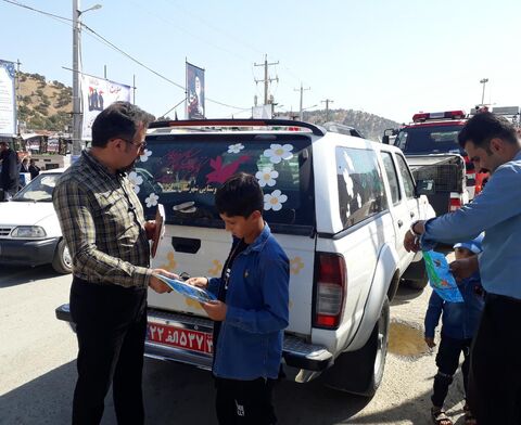 چهارمین روز از برپایی موکب کودک و نوجوان کانون استان کردستان در مرز باشماق مریوان