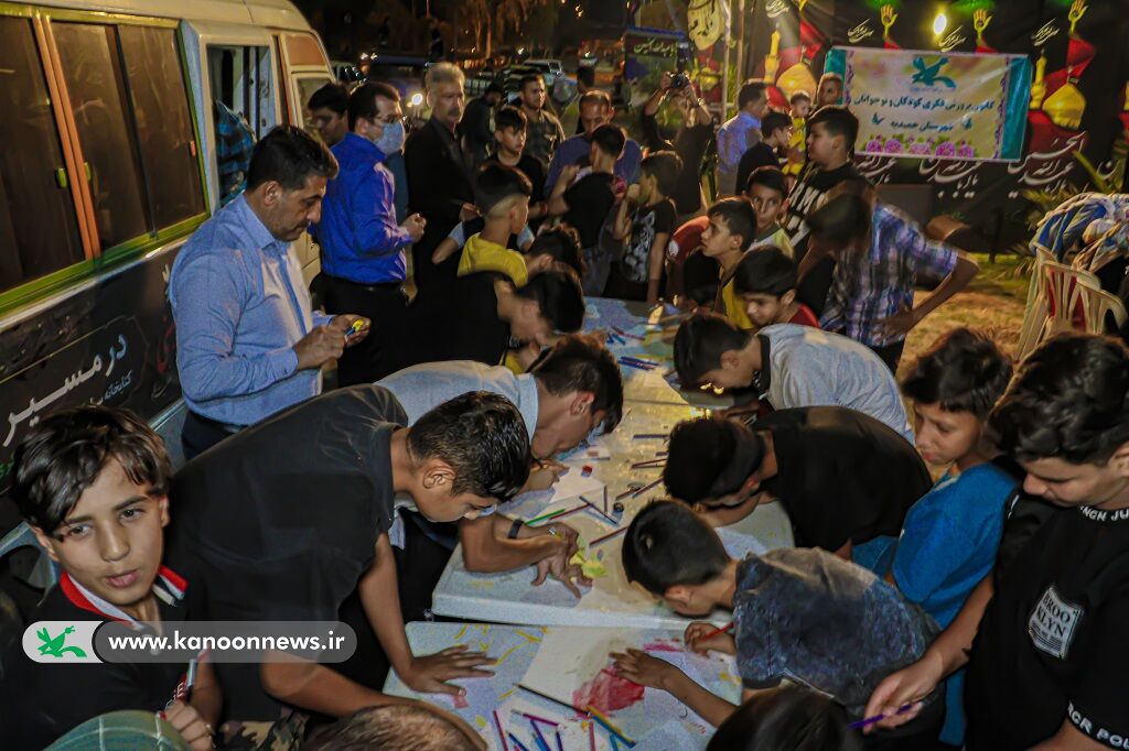 حضور پرشور کانون پرورش فکری در مراسم پیادهروی اربعین ۱۴۰۱