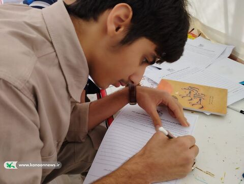ششمین روز از برپایی موکب کودک و نوجوان کانون استان کردستان در مرز باشماق مریوان به روایت تصویر