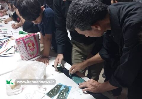 حضور کتابخانه های سیار کانون خوزستان در گذرگاه مرزی چذابه _ شامگاه ۲۴ شهریورماه ۱۴۰۱
