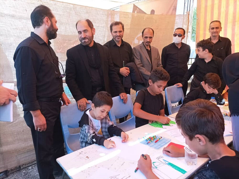 موکب فرهنگی و هنری کانون استان اردبیل در آستانه امامزاده سید صدرالدین برپا شد