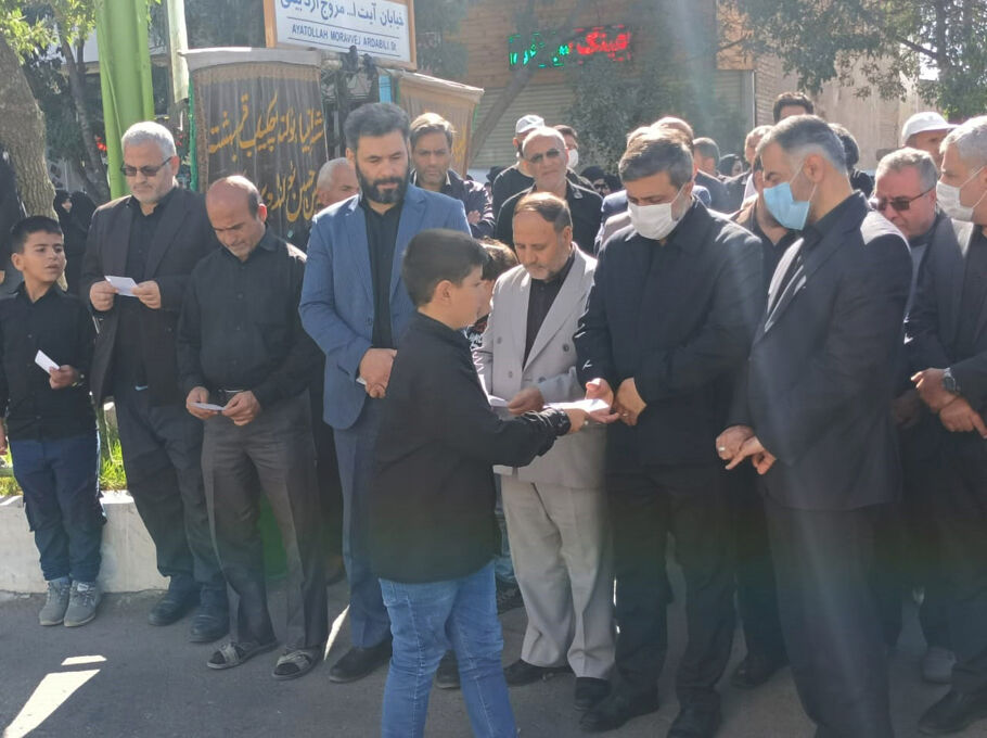 موکب فرهنگی و هنری کانون استان اردبیل در آستانه امامزاده سید صدرالدین برپا شد