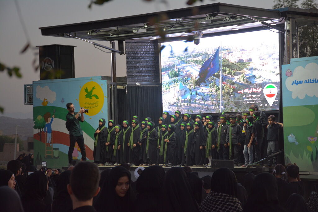 حضور پرشور کانون پرورش فکری در مراسم پیادهروی اربعین ۱۴۰۱