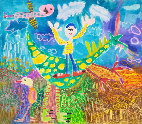 امیرعلی تقوی‌فرد 6 ساله از لارستان فارس برنده دیپلم افتخار بیست‌و‌نهمین مسابقه بین‌المللی نقاشی کودکان هیکاری ژاپن