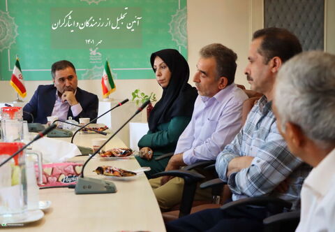 مراسم تجلیل از رزمندگان و ایثارگران کانون استان تهران