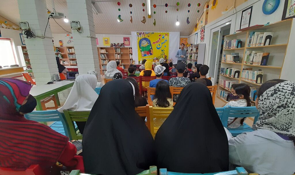 مرحله کتابخانهای جشنواره قصهگویی در کانون پرورش فکری مازندران برگزار میشود