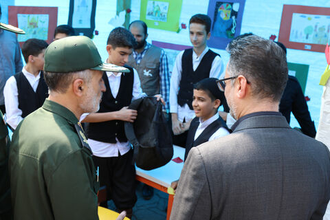 غرفه کودک و نوجوان نمایشگاه هفته دفاع مقدس در مازندران