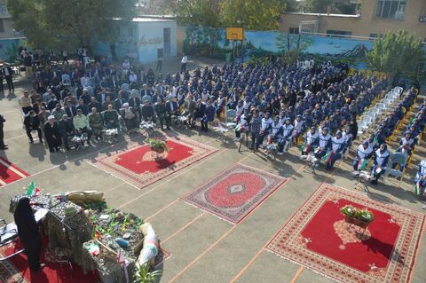 حضور سرپرست کانون استان کرمانشاه در مراسم آغاز سال تحصیلی