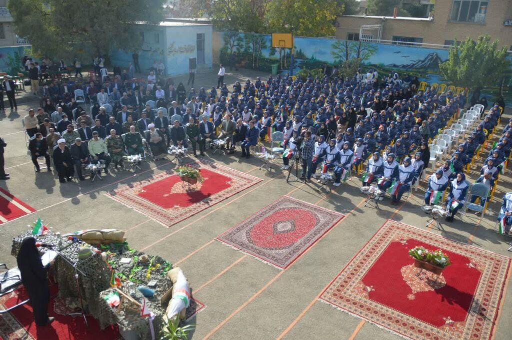 حضور کانون پرورش فکری در آیین زنگ مهر و مقاومت استان کرمانشاه
