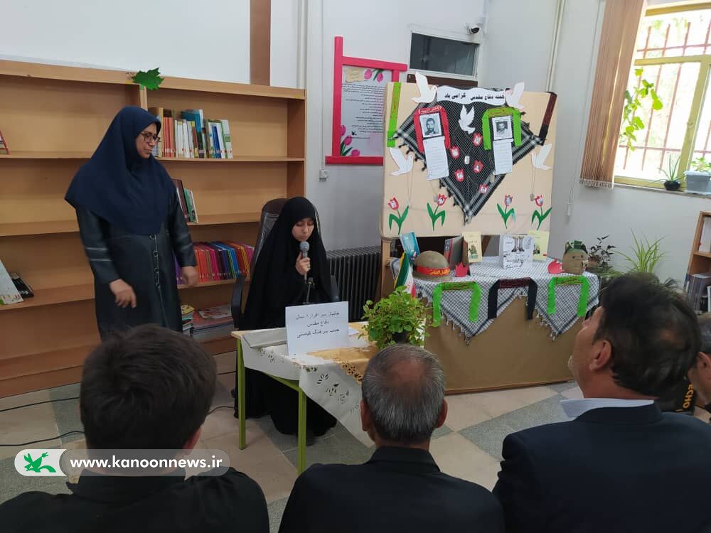 گرامیداشت یاد و خاطره هشت سال دفاع مقدس در مرکز سرکان برگزار شد