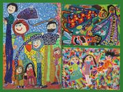 Art Performance by 16 Iranian Children and Adolescents Artists in Japan
