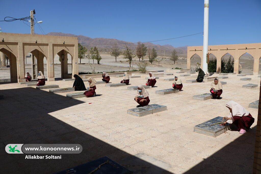 مزار شهید «مسعود کمالی» گلباران شد