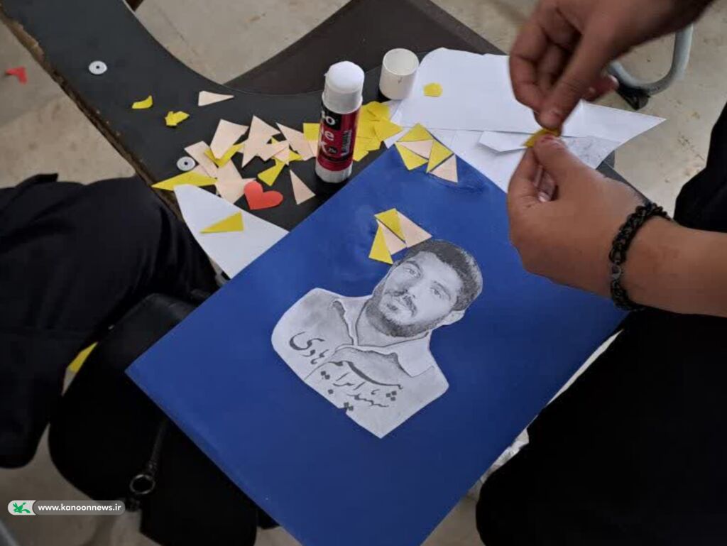 کارگاه های هنری در کتابخانه های فرهنگی و هنری کانون پرورش فکری شماره ۲ نهاوند وکتابخانه سیار روستایی کانون فامنین