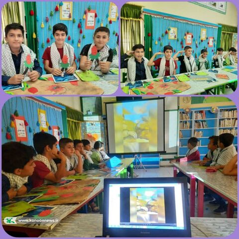 اجرای برنامه‌های هفته دفاع مقدس در مراکز قیدار، زرین‌آباد و مجتمع کانون زنجان