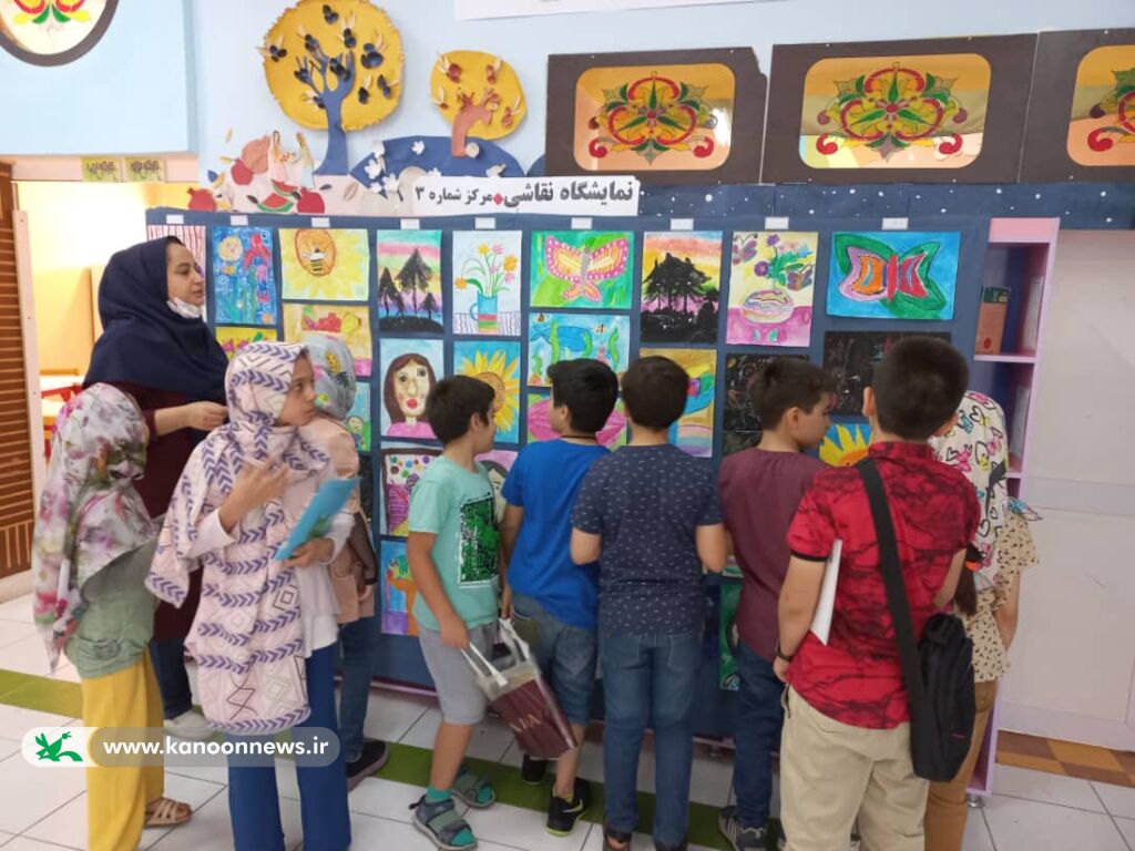 برنامهی دورهمی قصه و اختتامیه کلاسهای تابستانی در مرکز شمارهی ۳ زنجان