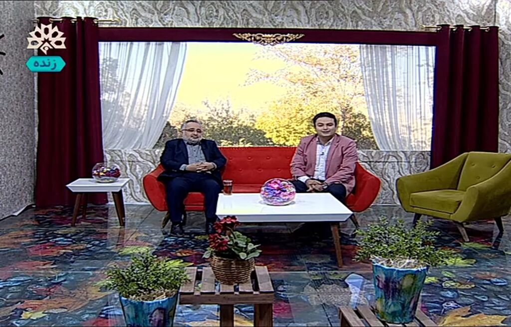 حضور مدیر کل در برنامه زنده تلویزیونی تشریح برنامههای هفته ملی کودک در برنامه زنده شبکه سهند