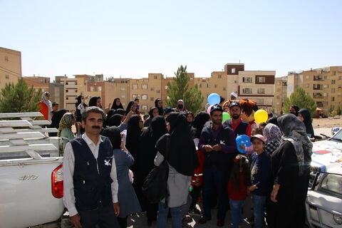 شاد پیمایی مراکز  سیار کانون در شهرکرد