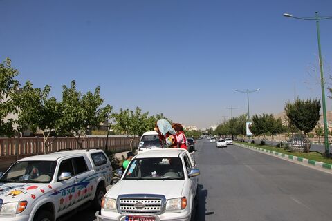 شاد پیمایی مراکز  سیار کانون در شهرکرد