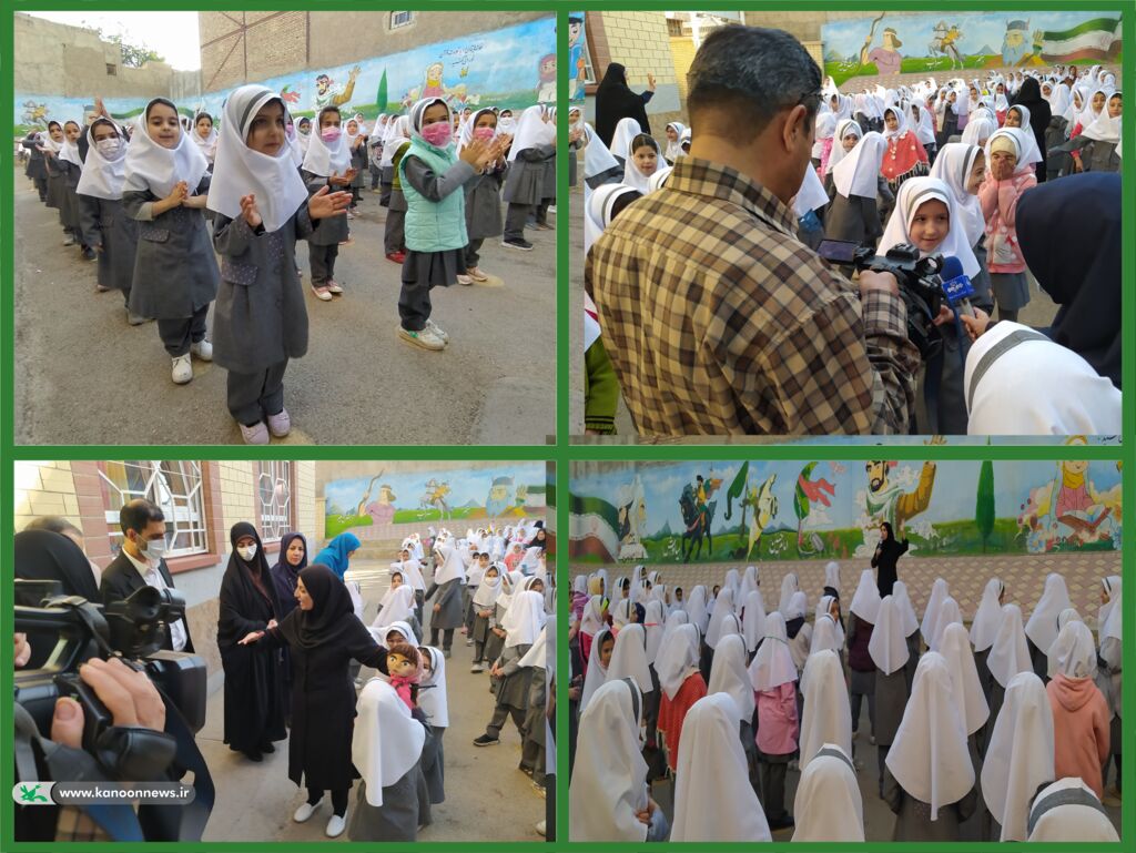 زنگ روز جهانی و هفته ملی کودک به دست فرزندان شهدای مدافع حرم در همدان نواخته شد