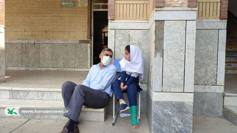 سفر کتابخانه های سیار کانون خوزستان به روستای شاور