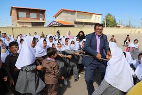 امداد فرهنگی کانون استان اردبیل در روستای آلادیزگه شهرستان نمین
