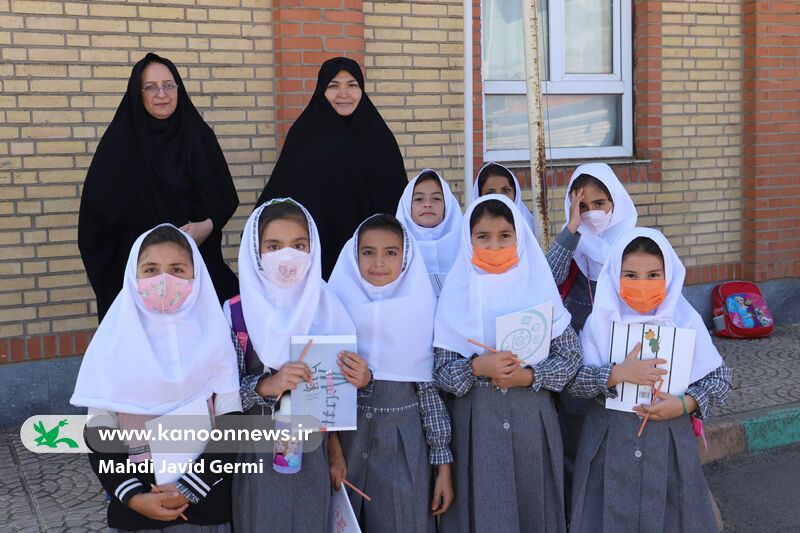 امداد فرهنگی کانون استان اردبیل در روستای آلادیزگه شهرستان نمین