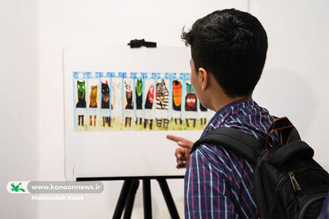 نمایشگاه آثار برگزیدگان مسابقه تصویرگری براتیسلاوا در نگارخانه مرکز آفرینش‌ها