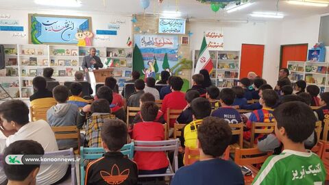 دیدار مدیر کل امور اجتماعی و فرهنگی استانداری آذربایجان شرقی با کودکان