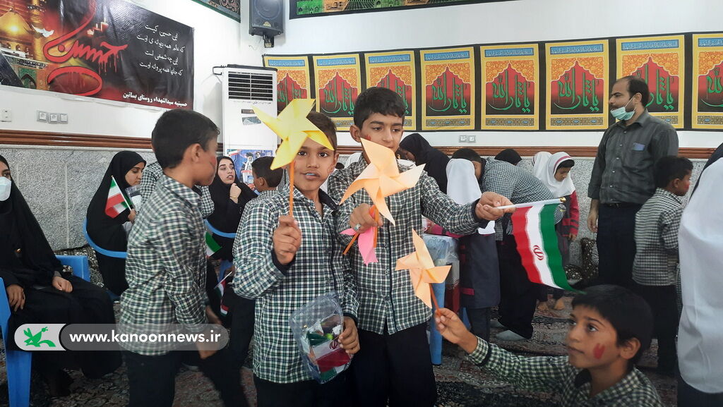 کودکان بساتینی هفته وحدت را جشن گرفتند