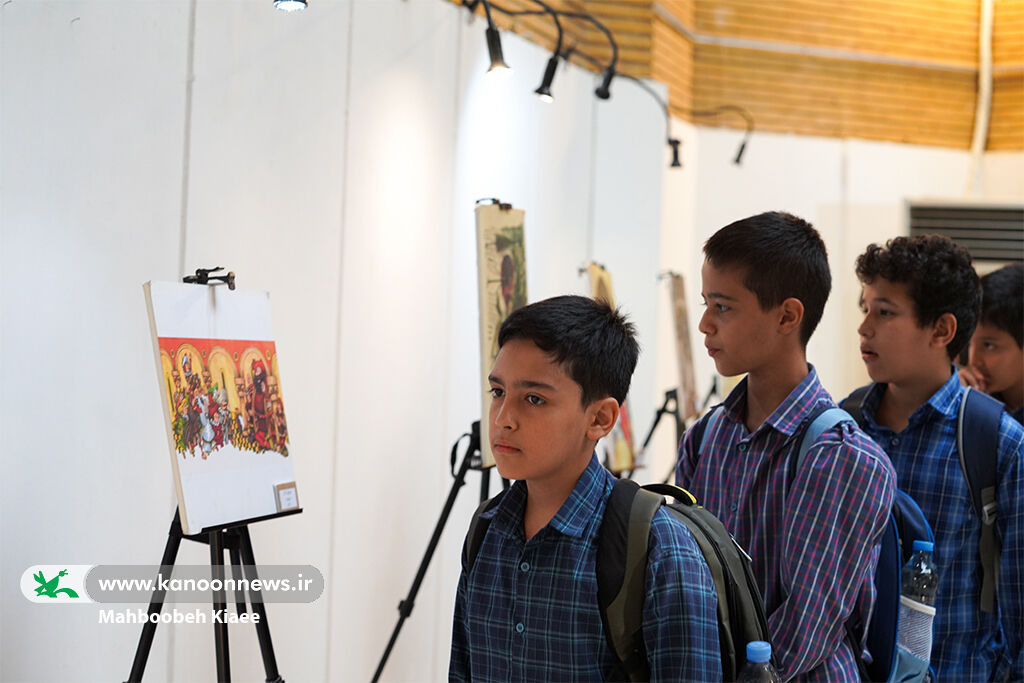The Exhibition of the Winners’ Works at Bratislava Illustration Competition Held at Kanoon Creation Center Gallery