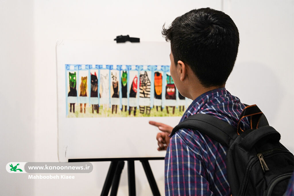 نمایشگاه آثار برگزیدگان مسابقه تصویرگری براتیسلاوا در نگارخانه مرکز آفرینشها The Exhibition of the Winners’ Works at Bratislava Illustration Competition Held at Kanoon Creation Center Gallery