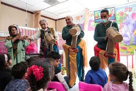 اجرای ویژه‌برنامه برای کودکان بستری در بیمارستان شهید رجایی