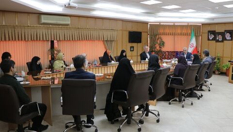 دیدار استاندارگیلان با کارکنان و اعضای برگزیده کانون استان