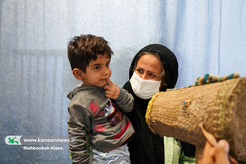 عیادت از کودکان بستری در بیمارستان‌ شهید رجایی همزمان با هفته ملی کودک