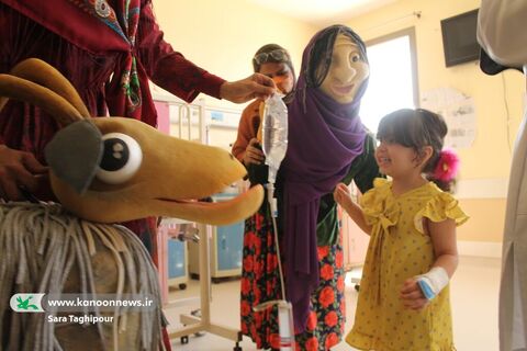 دیدار اعضای کانون خوزستان با کودکان مرکز طبی ابوذز اهواز