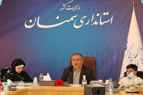 دیدار مدیرکل و اعضای کانون سمنان با مقامات استانی