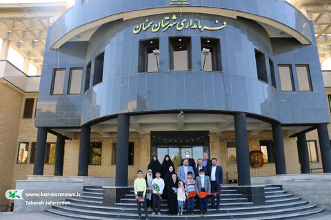 دیدار مدیرکل و اعضای کانون سمنان با مقامات استانی