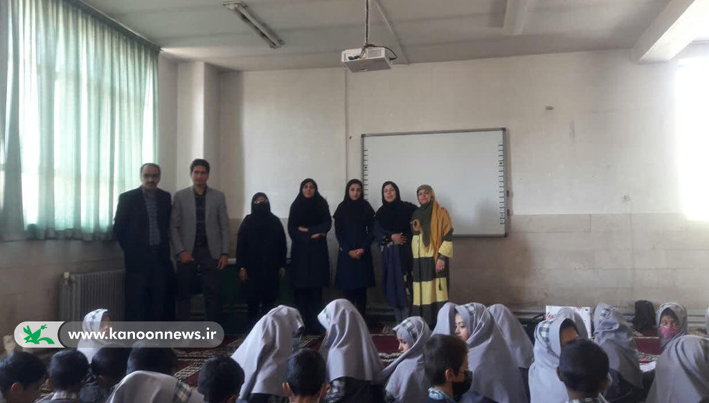 حضور مربیان کانون شهمیرزاد در روستای فولادمحله