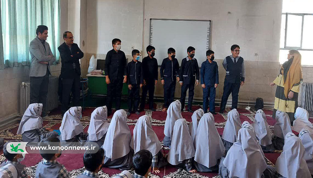 حضور مربیان کانون شهمیرزاد در روستای فولادمحله