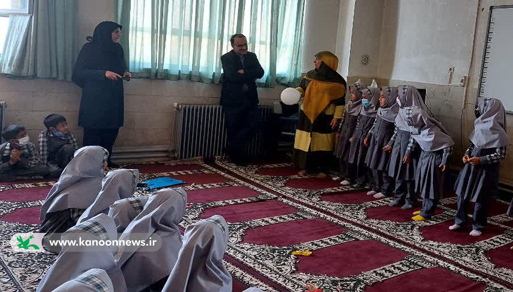 حضور مربیان کانون شهمیرزاد در روستای فولادمحله