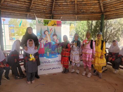 مرکز فرهنگی هنری زرین‌آباد کانون زنجان در هفته ملی کودک به روایت تصویر