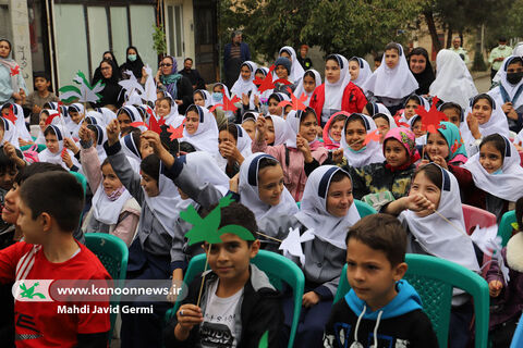 سومین اجرای تماشاخانه سیار کانون در شهر انگوت