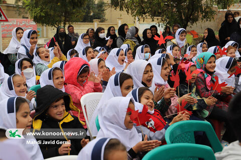 سومین اجرای تماشاخانه سیار کانون در شهر انگوت
