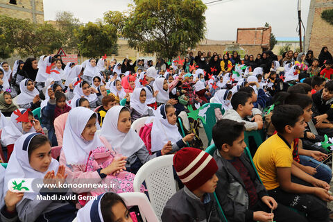 سومین اجرای تماشاخانه سیار کانون در شهر انگوت