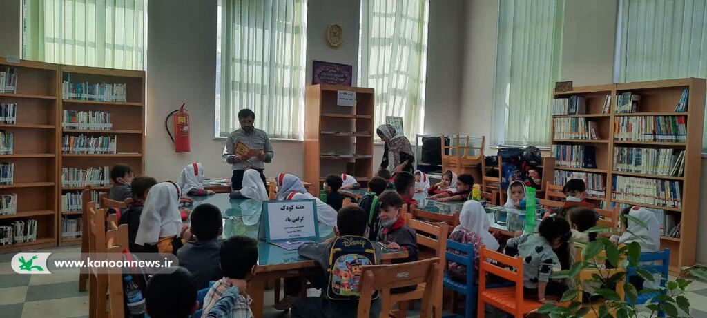 هفته ملی کودک در کتابخانه سیار روستایی چورزق
