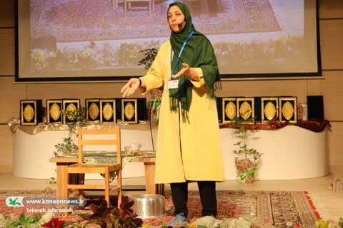 رقابت 16 قصه‌گو در دومین‌روز از جشنواره‌ی استانی قصه‌گویی کانون سمنان به روایت تصویر