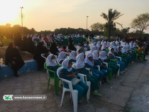 تماشاخانه سیار کانون پرورش فکری کودکان و نوجوانان میهمان کودکان و نوجوانان بوشهری
