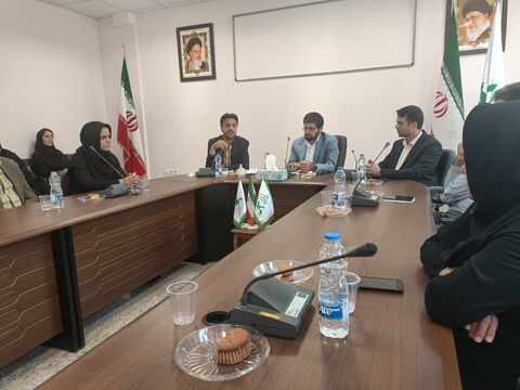 حضور مدیر کل دفتر مرکزی حراست کانون کشور در جمع کارکنان کانون استان کردستان